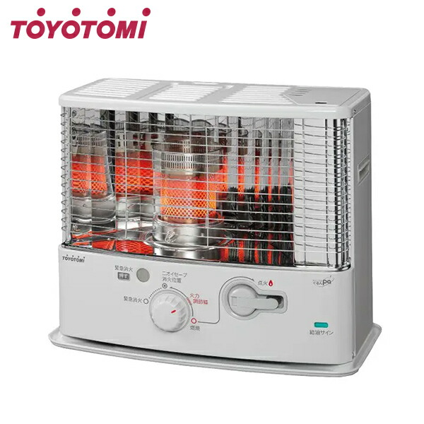 【新品未使用】トヨトミ　反射形石油ストーブ　RS-G2424 ホワイト トヨトミ RS-G2424 反射形石油ストーブ 対応畳数：6～9畳 ホワイト