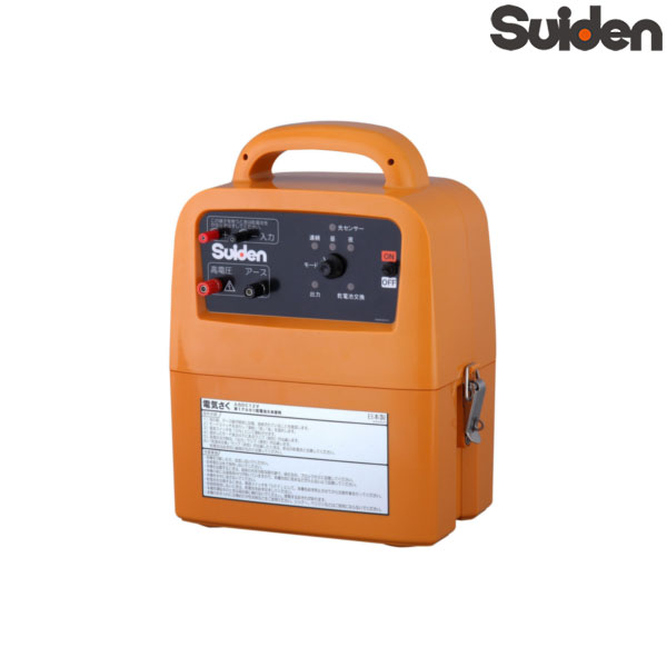 スイデン 灯し火柵 SEF-100-4W (本体のみ) [防獣 電柵 灯し火駒寄せ]
