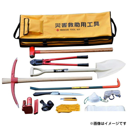 楽天市場】災害救助工具セットC【キーワード： 送料無料 工具