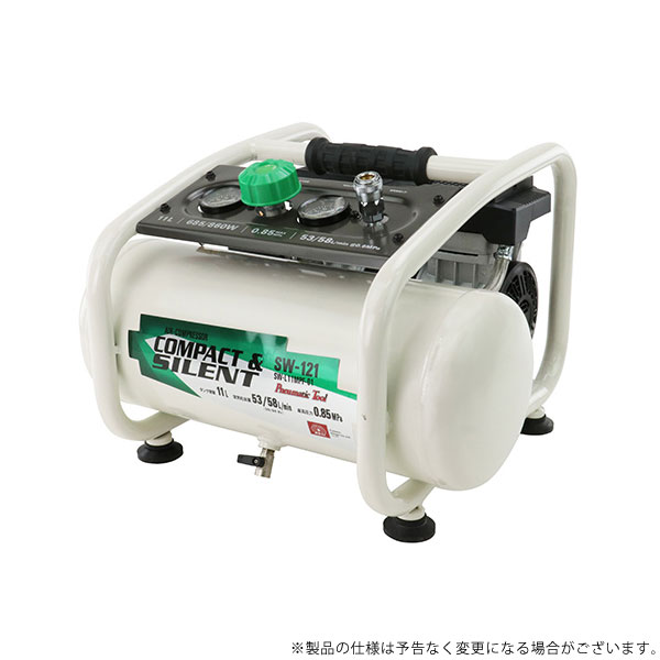 SK11 エアコンプレッサSW-121 SW-L11MPF-01 4977292450867 [大気圏物の具 コンプレッサ 貯蔵タンク]