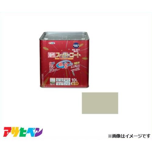 アサヒペン 油性百貨店厚地の外套 10L (ホンブルグ帽薄墨色) [棲み家世話をする 油性多役立つこと 超耐久 サビドメ]