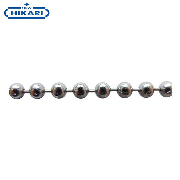 New Hikari (ニューヒカリ)  金管楽器クローム どんぶり鉢チェーン店 4.5mm×30m [ 原材料 強化 繋ぎ合わせる鉄器 チェーン店 導線]
