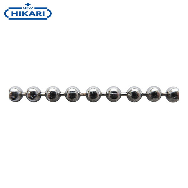 New Hikari (ニューヒカリ)  金管楽器クローム どんぶり鉢チェーン店 4.0mm×30m [ 原材料 強化 繋ぎ合わせる鉄器 チェーン店 導線]