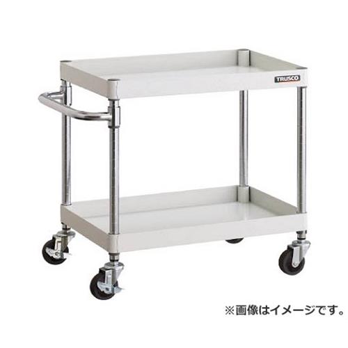 TRUSCO フェニックスワゴン 600X400XH600 2段 W色 PEW662W [r20][s9-830]｜ミナトワークス