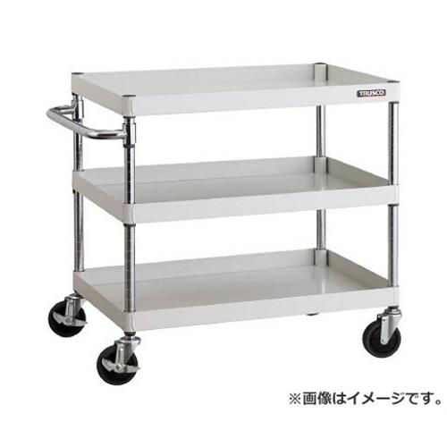 TRUSCO フェニックスワゴン 750X500XH740 3段 W色 PEW773W [r20][s9-031]｜ミナトワークス