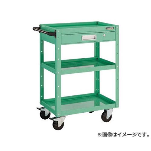 TRUSCO イーグルワゴン 600X400 引出付 4輪自在 YG色 EGW963VJYG [r20][s9-032]｜ミナトワークス