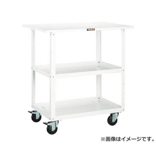 TRUSCO 鷲手押し車 750X500 天板付 4輪自在 YG色 EGW972TJYG [r20][s9-032]