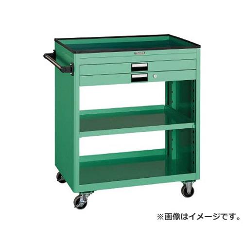 TRUSCO ツールワゴン 750X500 浅1深1引出付 W NTS720W [r21][s9-833]｜ミナトワークス