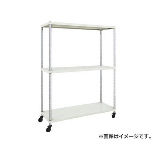 TRUSCO フェニックスラック 1200X450 3段 U車輪付 W色 PER5443U125W [r20][s9-032]｜ミナトワークス