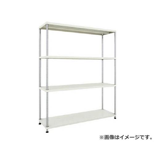 TRUSCO フェニックスラック 1500X450 4段 W色 PER6544W [r21][s9-833]｜ミナトワークス