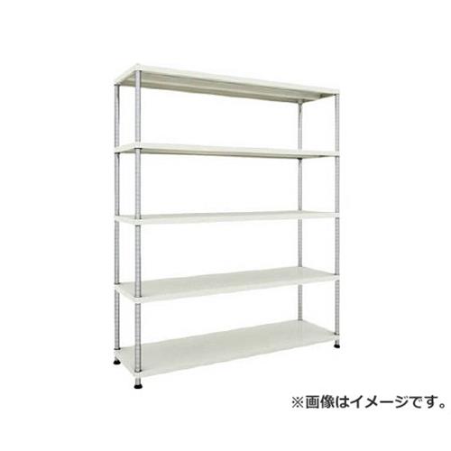 TRUSCO フェニックスラック 1500X450 5段 W色 PER6545W [r21][s9-833]｜ミナトワークス