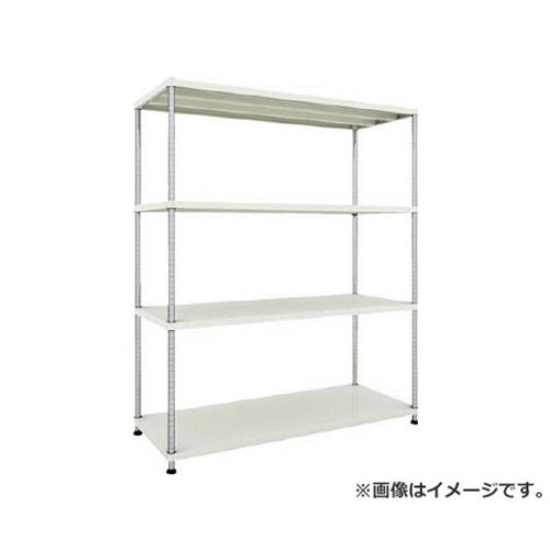 TRUSCO フェニックスラック 1500X600 4段 W色 PER6564W [r21][s9-833]｜ミナトワークス