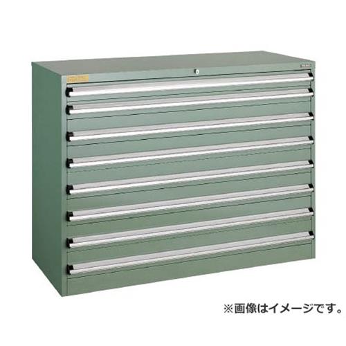 TRUSCO VE13S型収納家具 1300X550XH1000 抽き出し8段 VE13S1003 [VE13S-1003][r22][s9-039]