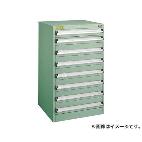 TRUSCO VE6S型収納家具 600X550XH1000 抽き出し8段 VE6S1003 [VE6S-1003][r22][s9-039]