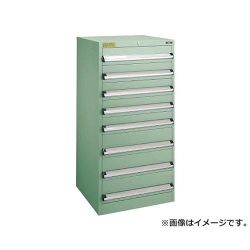 TRUSCO VE6S型収納家具 600X550XH1200 抽き出し8段 VE6S1205 [VE6S-1205][r22][s9-039]