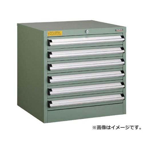 TRUSCO VE6S型収納家具 600X550XH600 抽き出し6段 VE6S604 [VE6S-604][r22][s9-039] 木材・建築資材・設備-その他-花・ガーデン・DIY
