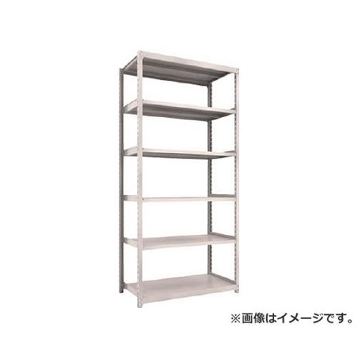 TRUSCO M2型軽中量棚 1160X600XH2400 6段 単体 NG M28466 (NG) [r21][s9-032]｜ミナトワークス