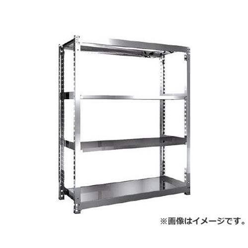 TRUSCO SM3型SUS棚 1500X571XH1800 4段 単体 SM36564 [r22][s9-039]