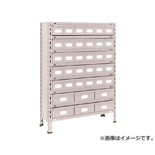 TRUSCO 軽量棚 875X300XH1200 スチール引出 小X30 大X6 43V808A5B2 (NG) [r21][s9-833]｜ミナトワークス
