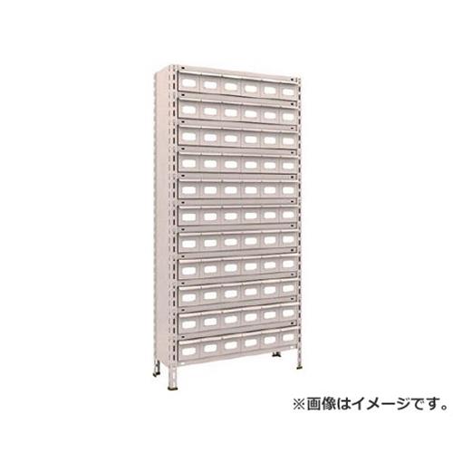 TRUSCO 軽さ棚 875X300XH1800 スチール写真抽き出し 小X66 63V812A11 (NG) [r21][s9-034]