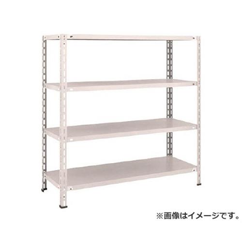 TRUSCO 軽量棚 中棚ボルトレス型 W1200XD450XH1200 4段 L44X14 (NG) [r20][s9-831]｜ミナトワークス