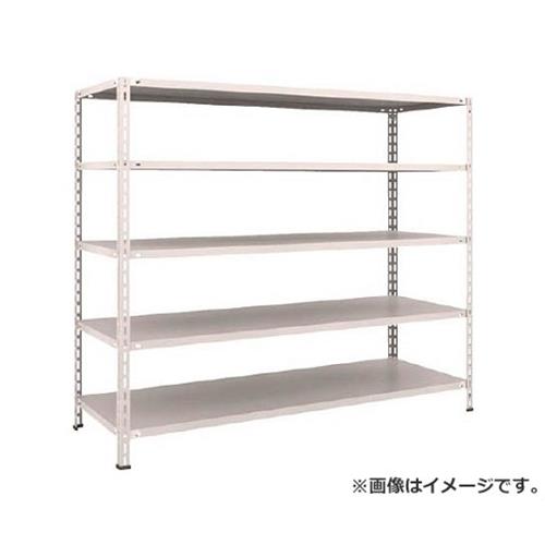TRUSCO 軽量棚 中棚ボルトレス型 W1800XD600XH1500 5段 L56W15 (NG) [r21][s9-032]｜ミナトワークス