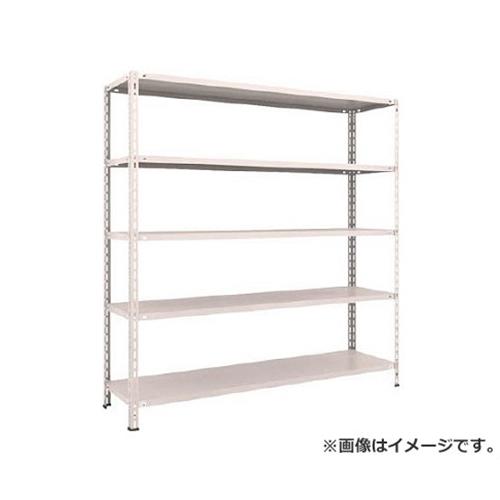 TRUSCO 軽量棚 中棚ボルトレス型 W1800XD450XH1800 5段 L66X15 (NG) [r21][s9-031]｜ミナトワークス