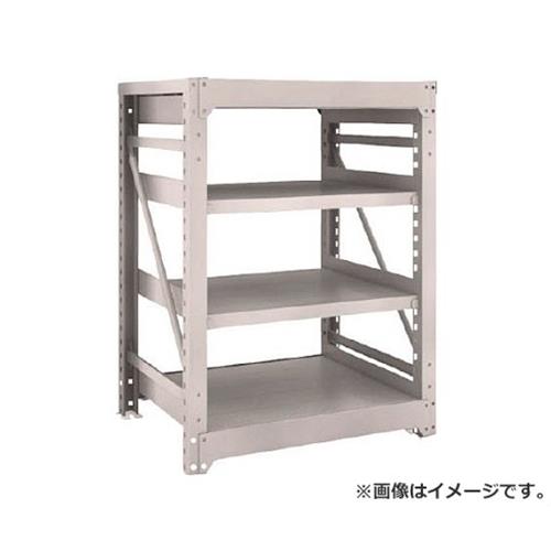 TRUSCO M10型重量棚 900X760XH1200 4段 単体 NG M104374 (NG) [r21][s9-833]｜ミナトワークス