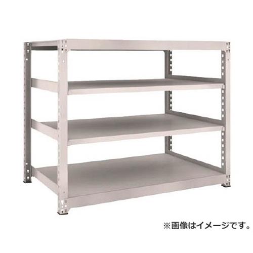 TRUSCO M5型中量棚 1500X921XH1200 4段 単体 NG M54594 (NG) [r21][s9-032]｜ミナトワークス