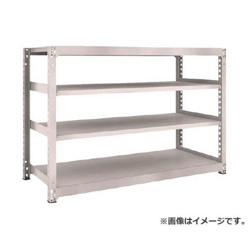 TRUSCO M5型中量棚 1800X721XH1200 4段 単体 NG M54674 (NG) [r21][s9-032] 収納・保管-その他