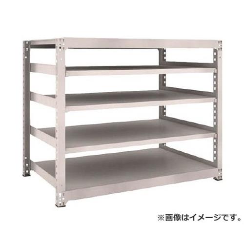TRUSCO M5型中量棚 1500X921XH1200 5段 単体 NG M54595 (NG) [r21][s9-833]｜ミナトワークス