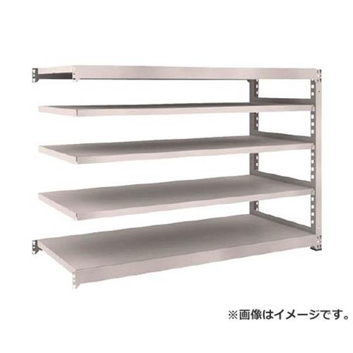 TRUSCO M5型中量棚 1800X721XH1200 5段 連結 NG M54675B (NG) [r21][s9-833]｜ミナトワークス