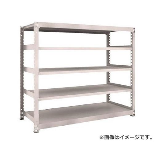TRUSCO M5型中量棚 1800X721XH1500 5段 単体 NG M55675 (NG) [r21][s9-833]｜ミナトワークス