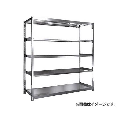TRUSCO ステンレス鋼軽中量棚 単体 W1760XD600XH1800 5段 SM26665 [r22][s9-039]