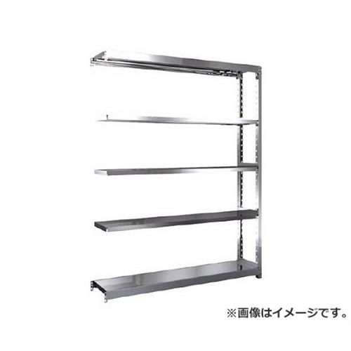 TRUSCO ステンレス鋼軽中量棚 増結 W1460XD300XH1800 5段 SM26535B [r21][s9-034]