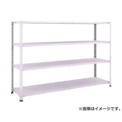 TRUSCO 軽さ150型雄螺旋受け答え棚 1800X450XH1200 4段 TLA46S14 [r20][s9-031]