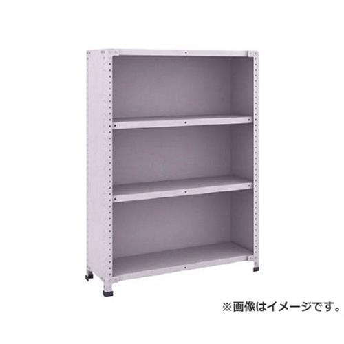 TRUSCO 軽量150型背側板付棚 900X300XH1200 4段 TLA43K24 [r20][s9-031]
