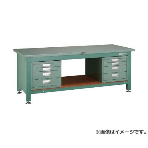 TRUSCO STWZ型作業台 1800X900 4段引出X2付 STWZ1800D4D4 [r21][s9-039]｜ミナトワークス 107,100円