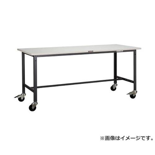 TRUSCO SAE型御役目台 1800X900XH740 100Φキャスター付 SAE1809C100DG [r21][s9-039]