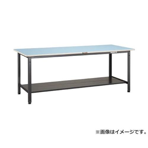 TRUSCO BE型軽量作業台 1200X600 下棚2枚付 BE1260LT2 [r21][s9-031]｜ミナトワークス