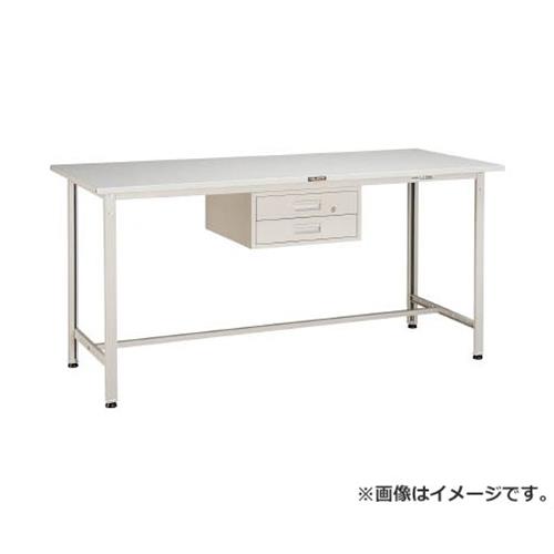 TRUSCO HSAE型立作業台 900X600XH900 2段引出付 W色 HSAE0960F2W [r21][s9-032]｜ミナトワークス