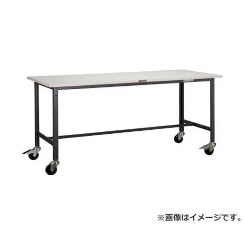 TRUSCO SAE型御役目台 1800X900XH740 100Φキャスター付 SAE1809C100W [r21][s9-039]
