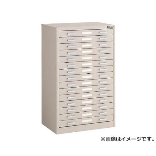 TRUSCO マップケース スチール A3X15段 541X360XH880 A31W15 [r21][s9-033]｜ミナトワークス