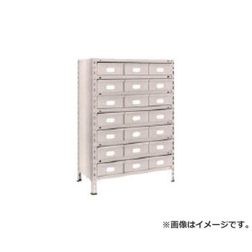 TRUSCO 軽量棚 875X450XH1200 スチール引出 大X21 43X808B7 (NG) [r21][s9-833]｜ミナトワークス