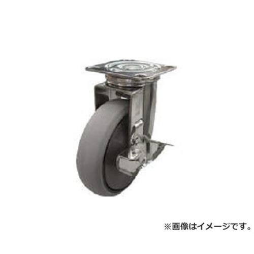 ユーエイ ステンレスキャスターシングルS自在車 130径ナイロンホイルウレタン車 SUSGUJ130S [r20][s9-020]