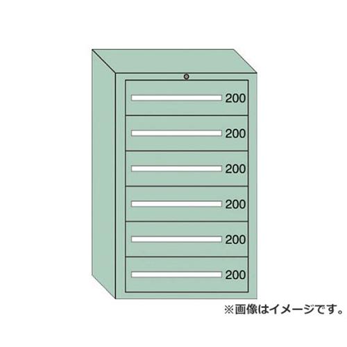 os 掛け目収納家具DX型 最大限度積み上げる量1500kg 抽き出し6段 DX1203 [r21][s9-034]