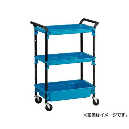 TRUSCO ツールワゴンロイヤル586×320×833深1浅2 スカイ TWR421SB [r20][s9-030]