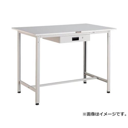 TRUSCO HRAE型立作業台 900X600 薄型1段引出付 W色 HRAE0960UDK1W [r21][s9-032]｜ミナトワークス