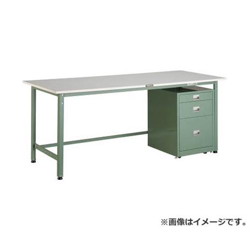 TRUSCO RAE型御役目台 1800X900XH740 3段収納家具付 RAE1809UDC111 [r21][s9-039]