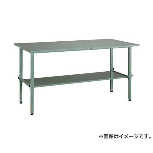 TRUSCO SAEM型高さ合わせるやり方台 1800X900 下棚2枚付 SAEM1809LT2 [r21][s9-033]